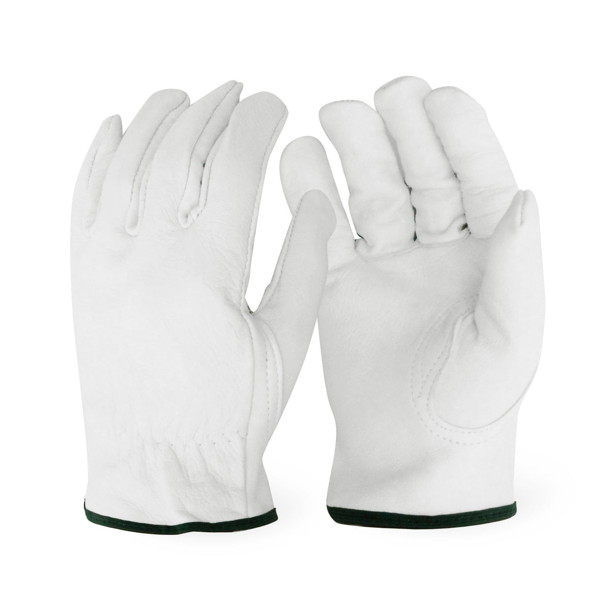 I2822- ELITE AB Grade Natural Goatskin Driver Gloves with Keystone
