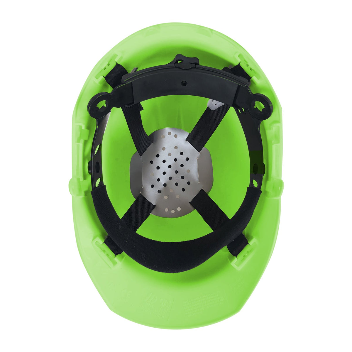 HH10FG4P - 4 Point Ratchet Fluorescent Green Hard Hat – Elite