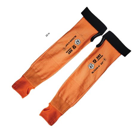 SL722O-V- Cut Warrior ANSI A7 Cut Resistant Sleeve with Velcro SL722O-V- Cut Warrior ANSI A7 Cut Resistant Sleeve with Velcro