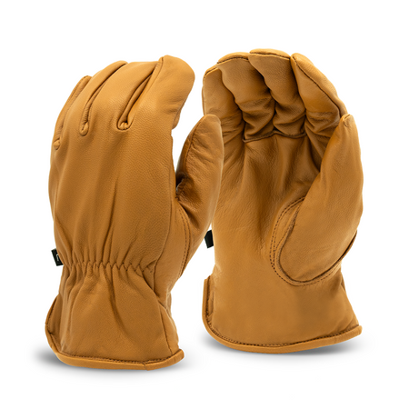 <b>2855WR</b>- ELITE Premium Grade Water Proof Caramel Brown Goatskin Driver 3M Lined