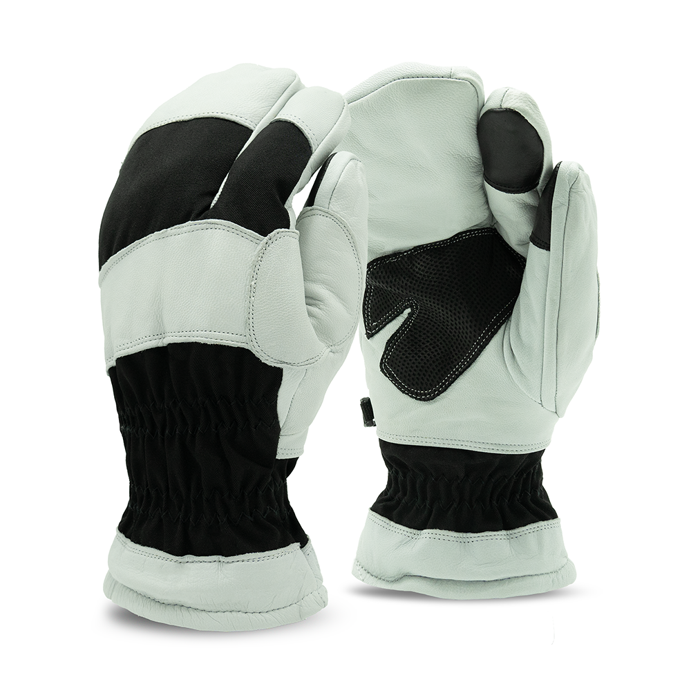 <b>2860W</b>- ELITE Water Proof Premium Grade White Goatskin Mitten