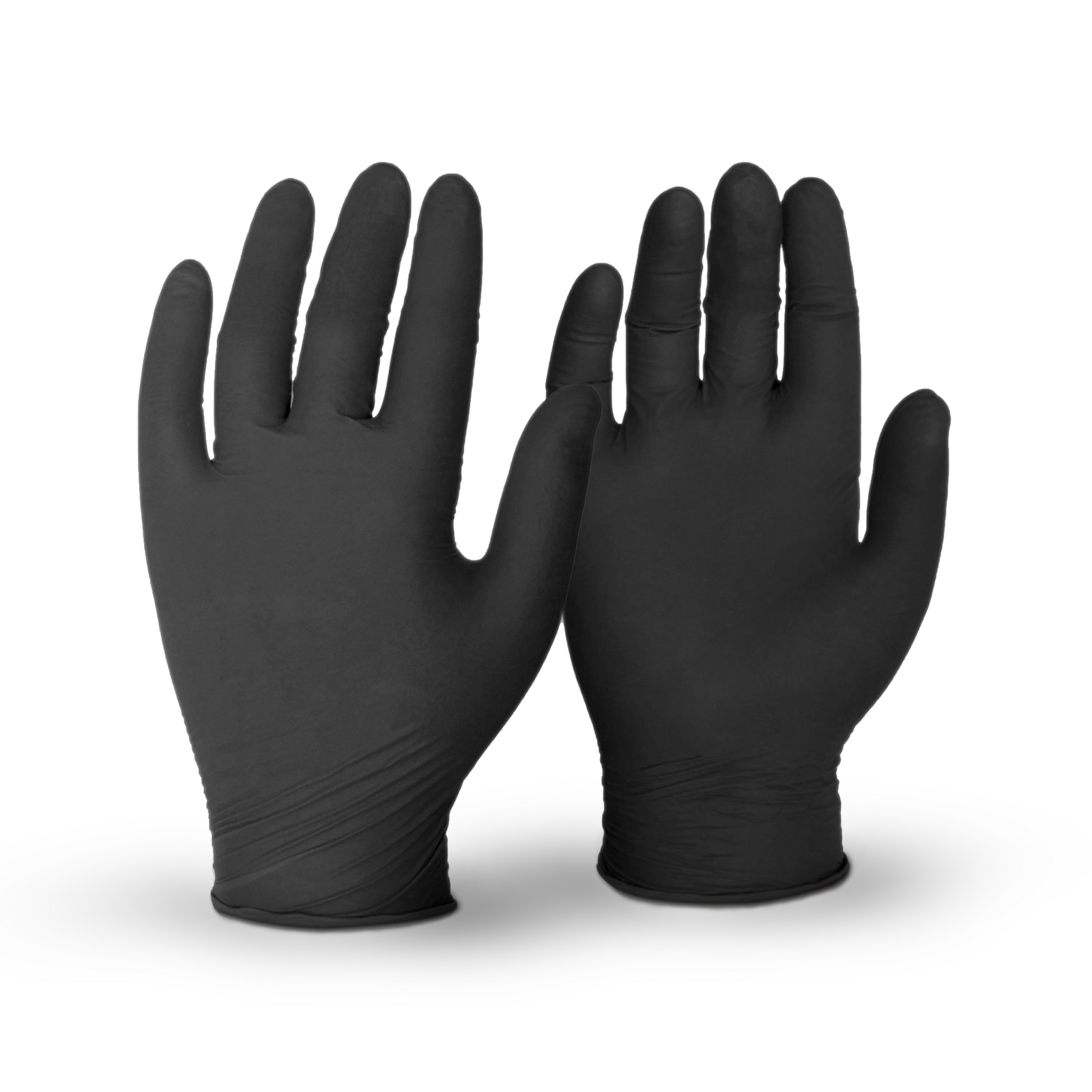 <b>6540MD</b>- FIRM TOUCH 4.5 Mil Nitrile Disposable Medical Grade Powder Free (Black)