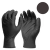 <b>6580D</b>- FIRM TOUCH 8 Mil Nitrile Diamond Embossed Disposable Exam Grade Powder Free (Black))
