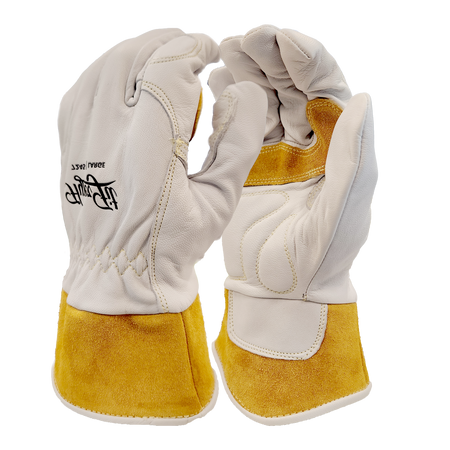 <b>7245</b>- Premium goatskin Contoured fit welder's Glove
