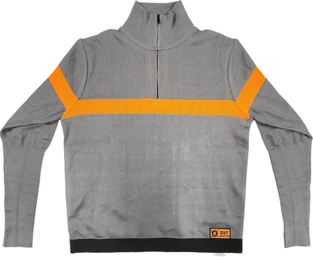 <b>9139</b>- Cut A9 Pullover w/ Reflective Strip Collar Zipper
