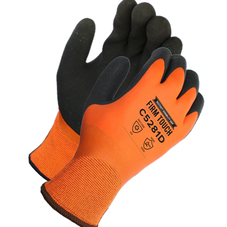 <b>C5281D</b>- Thermal Winter Orange latex coated gloves