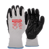 <b> X5343</b> Premium ANSI Cut 3 PU White shell black coating