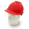 <b>HH20R4P</b> - 4 Points Ratchet Red Vented Hard Hat
