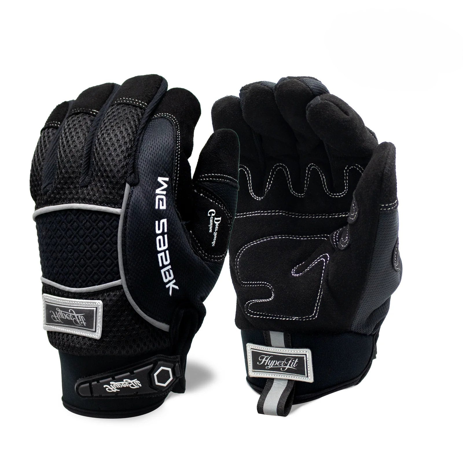 <b>MG290BK</b>- Deer Skin Mechanic Unlined Gloves- Black