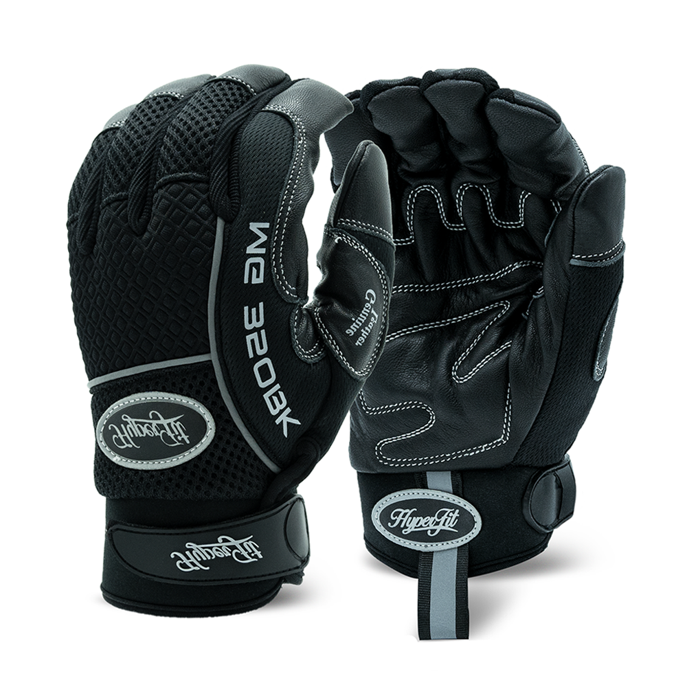 <b>MG350BK</b>- HYPERFIT Premium Goat Grain Leather Glove