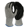 <b>Q5123</b> 13 gauge Cut resistant Salt/Pepper shell Black Coating
