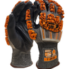 <b>X5158T</b> Premium ANSI Cut 8 Nitrile Black/Grey shell Black Coating