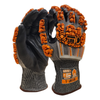 <b>X5158T</b> Premium ANSI Cut 8 Nitrile Black/Grey shell Black Coating