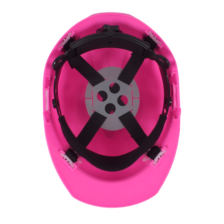 <b>HH10PK4P</b> - 4 Point Ratchet Pink Hard Hat
