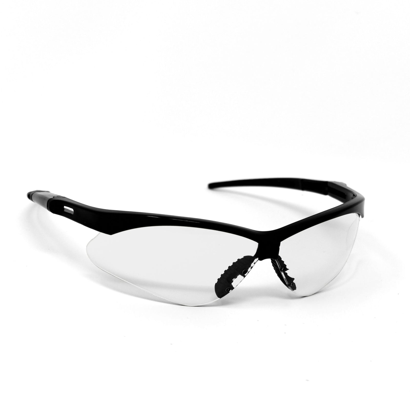 <b>110C</b>- OPTIC MAX Clear Lens With Black Frame (Anti-Fog Option)