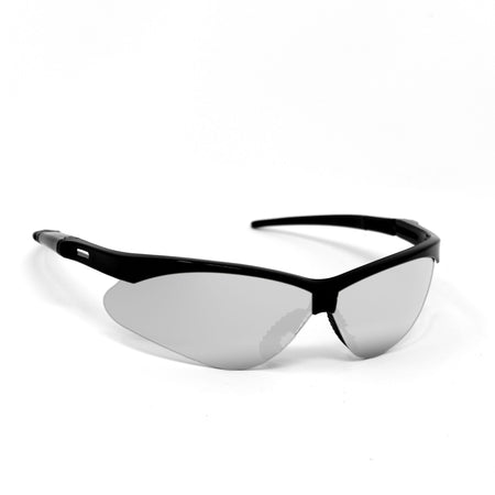 <b>110SM</b>- OPTIC MAX Silver Mirror Lens With Black Frame