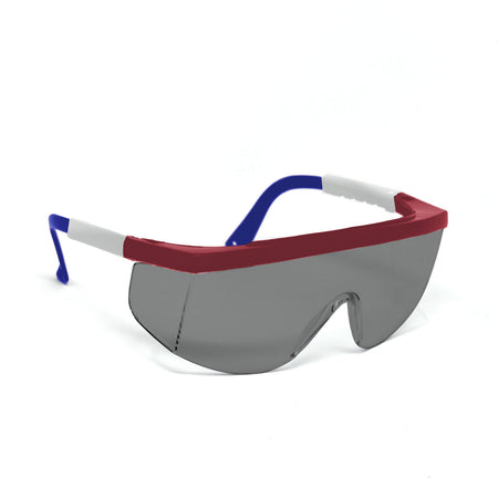 <b>125G</b>- OPTIC MAX Grey Lens With Red/White/Blue Frame