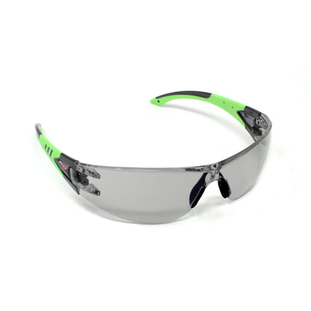 <b>130G</b>- OPTIC MAX Grey Lens with Green Black Multi-Color Frame Glasses