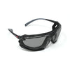 <b>140G</b>- OPTIC MAX Grey Lens with Black Frame Goggles