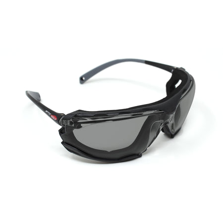 <b>140G</b>- OPTIC MAX Grey Lens with Black Frame Goggles