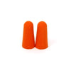 <b>200FO</b>- GENIUS PLUGZ Uncorded Industrial Ear Plugs (Hi-Viz Orange)