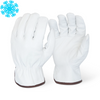 <b>2852</b>- ELITE Premium Grade Grain Goatskin Driver - Fleece Lined
