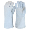 <b>7100</b>- 14" Gray Split Welder Glove