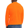 <b>HW200FO</b>- GLOW SHIELD Hi-Viz Orange Non Rated Long Sleeve Mesh T-Shirt
