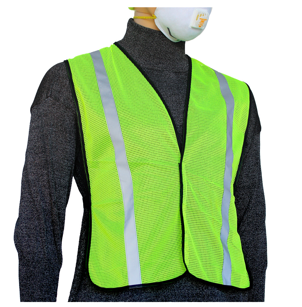 <b>SV701FG</b>- GLOW SHIELD Non Rated Garments - Safety Vest (1" Silver Stripes)