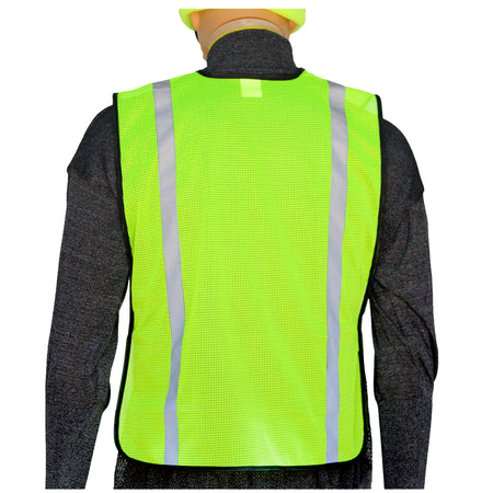 <b>SV701FG</b>- GLOW SHIELD Non Rated Garments - Safety Vest (1" Silver Stripes)
