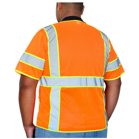 <b>SV703FO</b>- GLOW SHIELD Class 3 - Vest With Sleeves