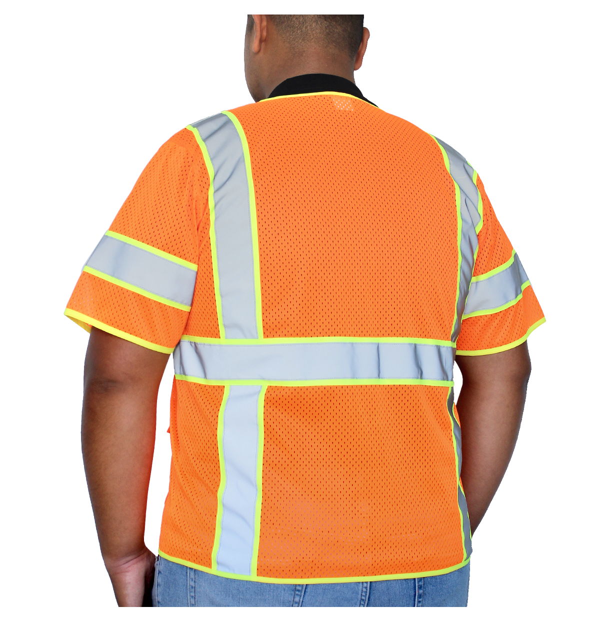SV703FO GLOW SHIELD Class 3 Vest With Sleeves Elite Safety