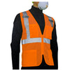 <b>SV712FG</b>- GLOW SHIELD Class 2 - Safety Vest (Multi-Pockets)