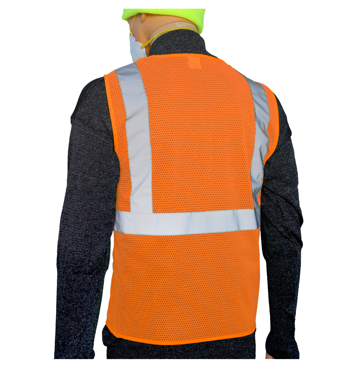 <b>SV712FO</b>- GLOW SHIELD Class 2 - Safety Vest (Multi-Pockets)