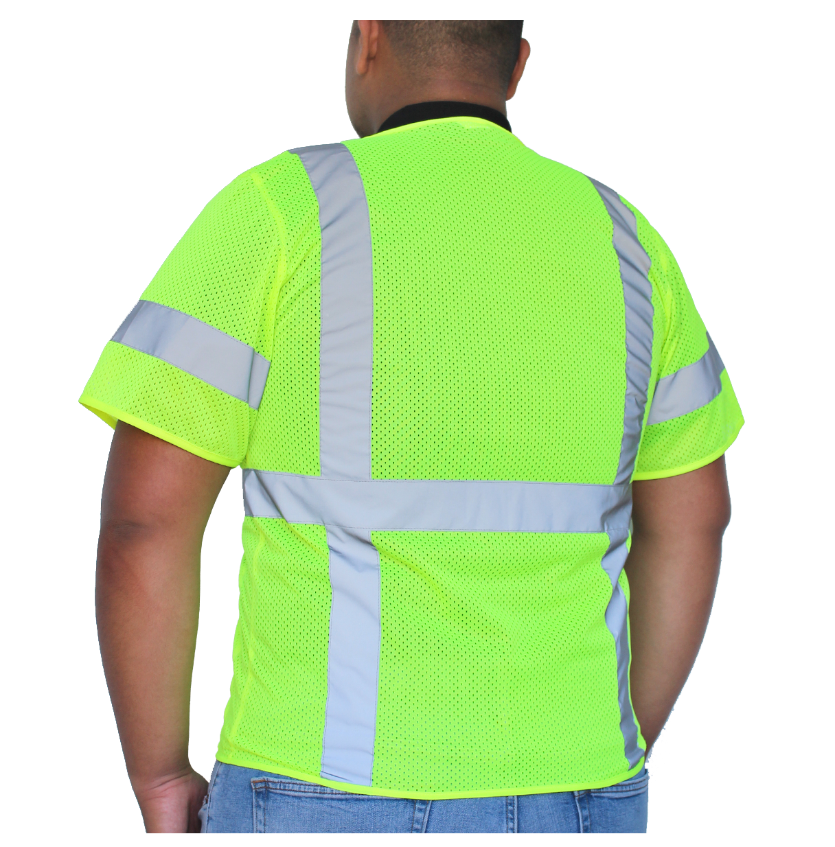 <b>SV713FG</b>- GLOW SHIELD Class 3 - Vest With Sleeves (Multi-Pockets)