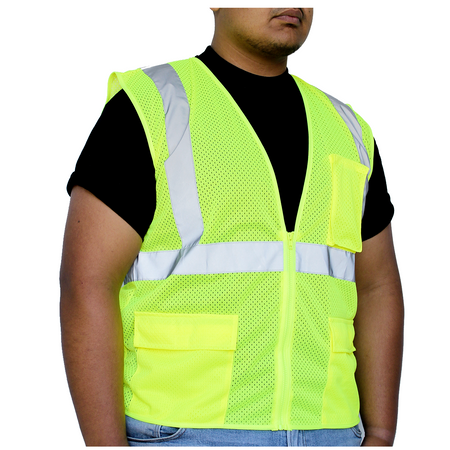<b>SV792FG</b>- GLOW SHIELD (Flame Retardant) Class 2 High Visibility Safety Vest