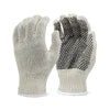 <b>8311 / 8311LD</b>- ELITE Premium Heavy Weight Natural White 1-Sided PVC Dots Cotton/Polyester String Knit