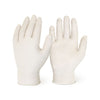 <b>6845</b>- FIRM TOUCH 4.5 Mil Latex Disposable Industrial Grade Powder Free (Cream)
