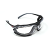 <b>140C</b>- OPTIC MAX Clear Lens with Black Frame Goggles (Anti-Fog Option)