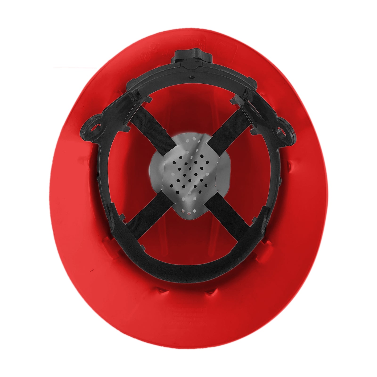<b>HH30R4P</b> - 4 Point Full Brim Red Hard Hat