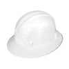 <b>HH30W4P</b> - 4 Point Full Brim White Hard Hat