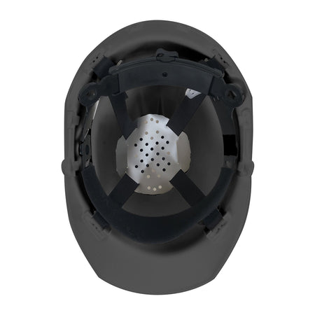 <b>HH10BL4P</b> - 4 Point Ratchet Black Hard Hat