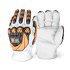 <b>2895</b>- CUT WARRIOR (CUT A5) Premium Grain Goatskin Driver Impact Resistant Glove