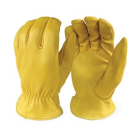 <b>2925</b>- ELITE Premium Grade Golden Deer Skin Driver Glove